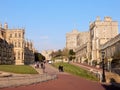 Royal palace Windsor Castle - Lower Ward - Windsor - England - United Kingdom